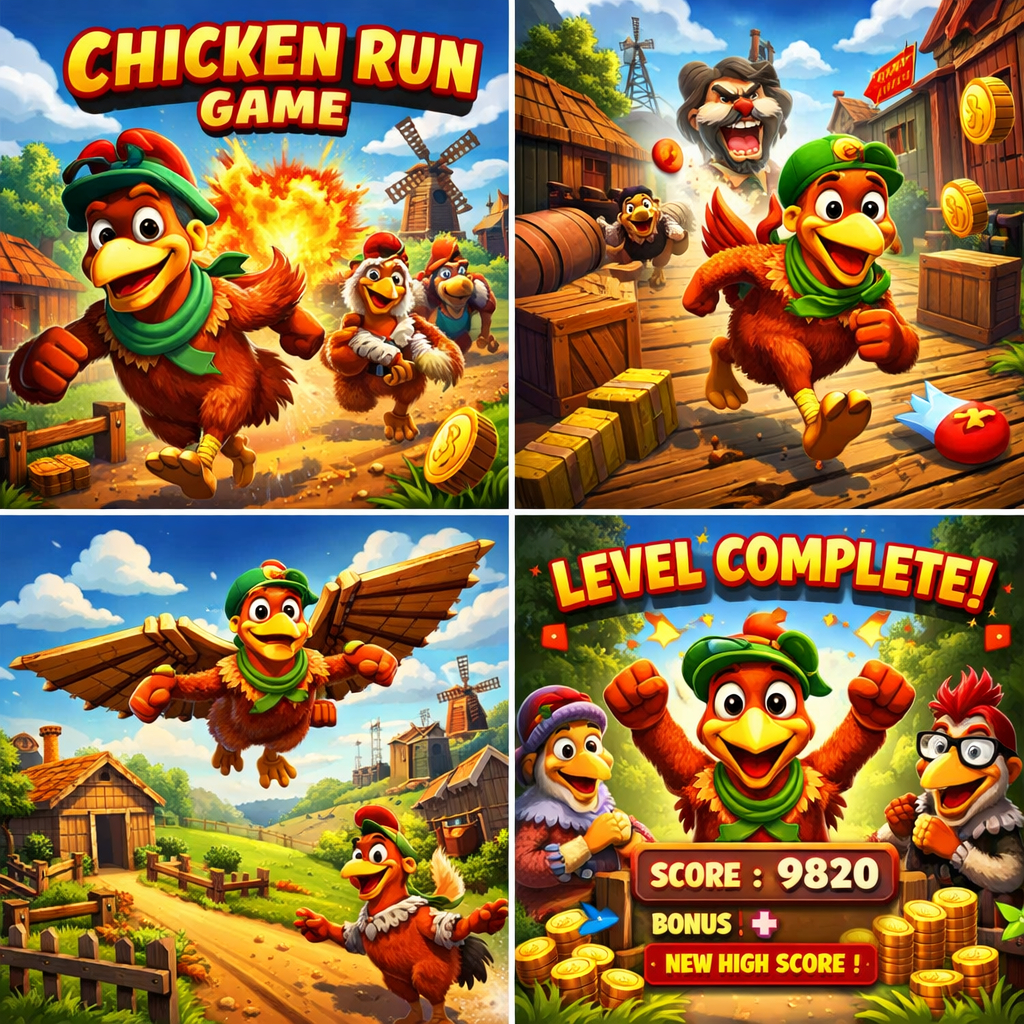 Chicken Run Game Download
