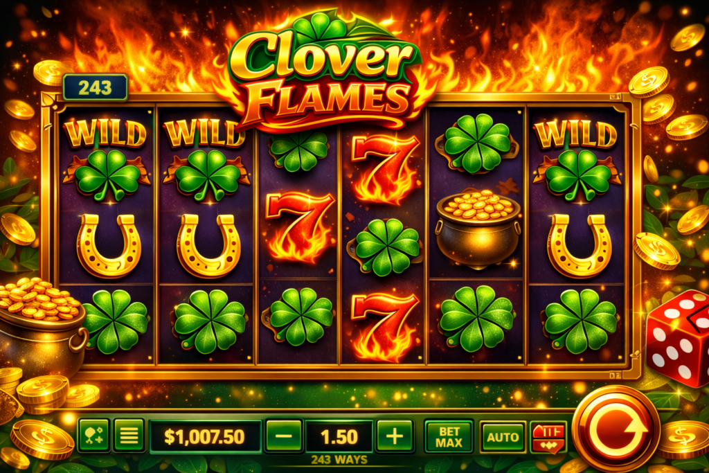 Clover Flames Casino Game Download