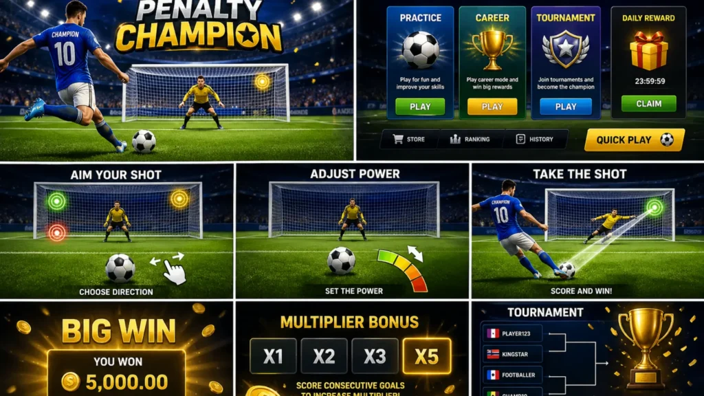 Penalty Campion Casino Game Download