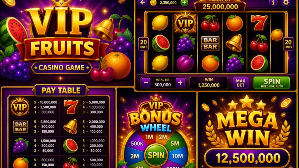 VIP Fruits Casino Game Download